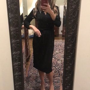 Isaac Mizrahi black dress❄️